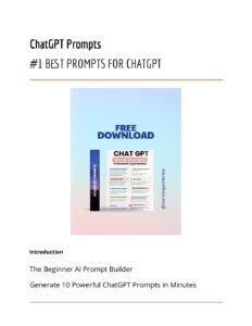 ChatGPT Prompts Pdf 232x300